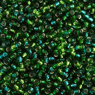 Czech Seed Bead Apx 22g Vial 10/0 Seagreen Mix S/l