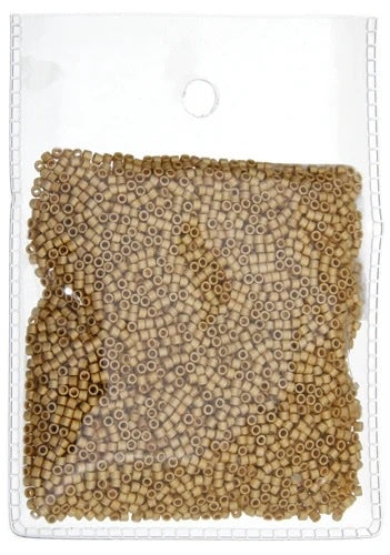 Bright Gold 24kt Matte Plated Delica 11/0 DB-331 - Turtle Island Beads And Silver