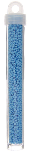 Czech Seed Bead Apx 22g Vial 10/0 Opaque Light Blue
