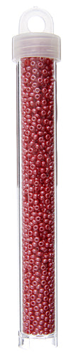Czech Seed Bead Apx 22g Vial 10/0 Opaque Pearl Red