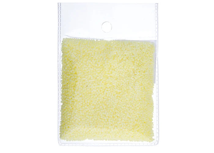 Pale Yellow Opaque Matte Delica 11/0 DB-1511 - Turtle Island Beads And Silver