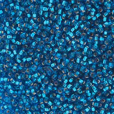 Czech Seed Beads Apx 24g Vial 10/0 Light Blue S/l