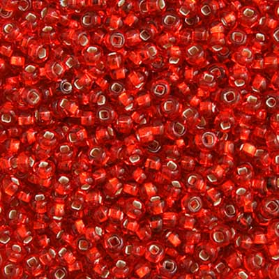 Czech Seed Bead Apx 22g Vial 10/0 S/l Light Red