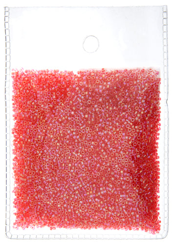 MIYUKI DELICA 11/0 DARK ROSE AB LINED-DYED DB-75