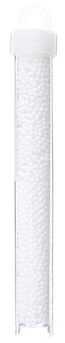 Czech Seed Bead Apx 22g Vial 10/0 Opaque White