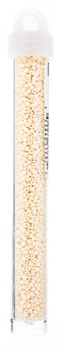 MIYUKI SEED BEAD 11/0 CREAM OPAQUE MATTE