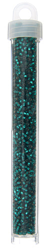 Czech Seed Bead Apx 22g Vial 10/0 S/l Teal Green