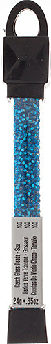 Czech Seed Beads Apx 24g Vial 10/0 Light Blue S/l