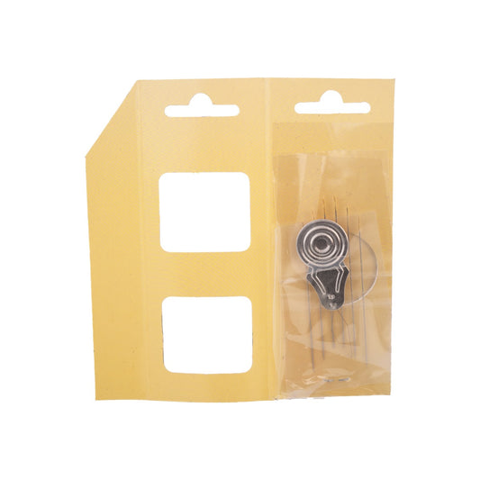 Sharps Gold Eye Beading Needle W/threader Size 10