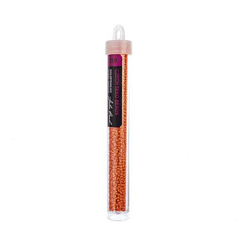 CZECH SEED BEAD 11/0 TERRA INTENSIVE ORANGE