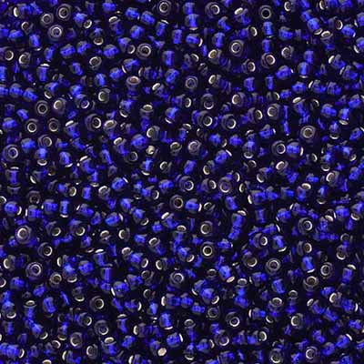 Czech Seed Beads Apx 24g Vial 10/0 Hummingbird Blue