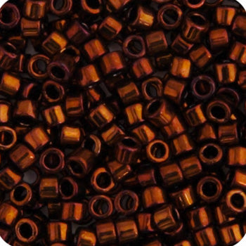 MIYUKI DELICA 11/0 COPPER GOLD AB METALLIC GOLD LUSTER