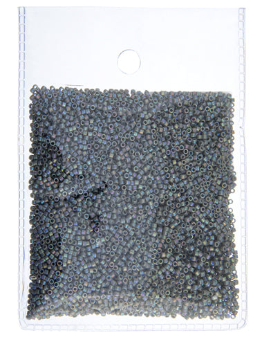 MIYUKI DELICA 11/0 GREY OPAQUE AB DB-168