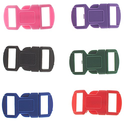 Craft Paracord Buckle (6PCS) 12MM Assorted