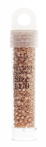 MIYUKI DELICA 11/0 BEIGE GLAZED LUSTER DB-205
