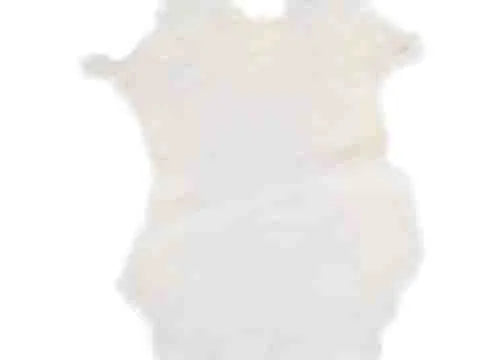 Rabbit Fur Skin - Medium Grade Apx 11x15in White