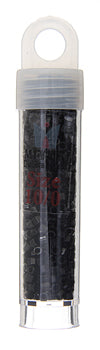 DELICA 11/0 CUT OPAQUE BLACK