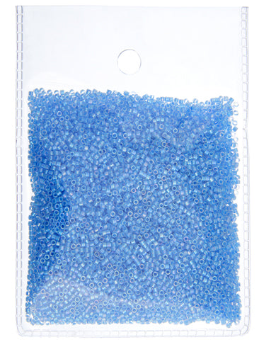 MIYUKI DELICA 11/0 LIGHT BLUE AB LINED-DYED DB-76