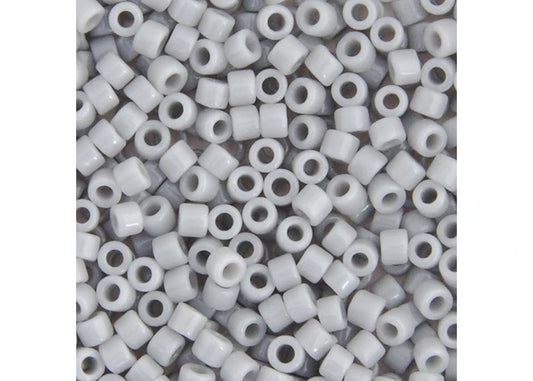 Miyuki Delica 11/0 Grey Ghost Opaque Db-1139