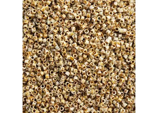 Miyuki Delica 11/0 Picasso Opaque Canary Yellow Db-2262