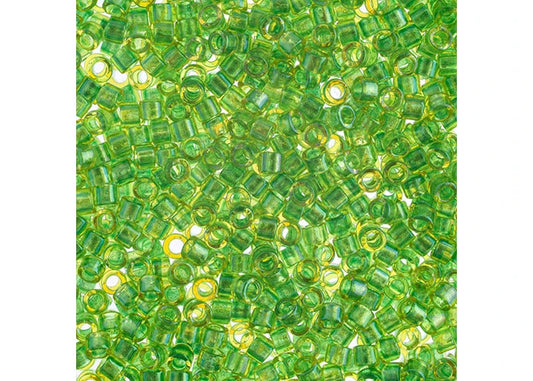 Miyuki Delica 11/0 Fancy Lined Lime Db-2376