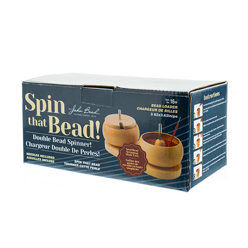 Bead Spinner Dual/loader (includes 2 Needles) 3.62x3.62in