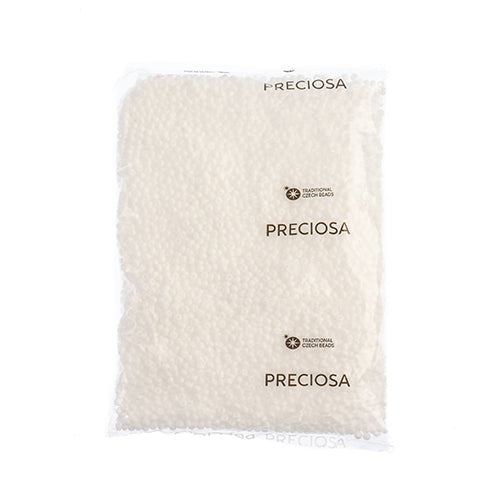Czech Seed Bead/pony Bead 6/0 Opaque White 500g