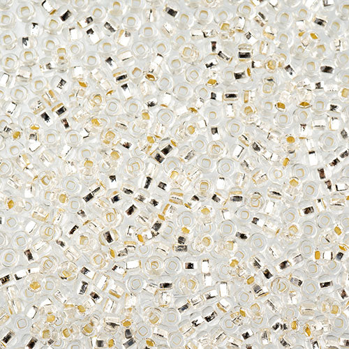 Czech Seed Beads Apx 24g Vial 10/0 Canadian White