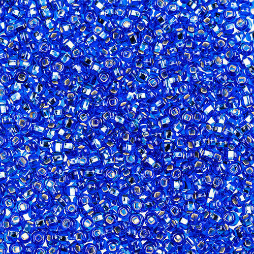 Czech Seed Beads Apx 24g Vial 10/0 Dark Blue S/l