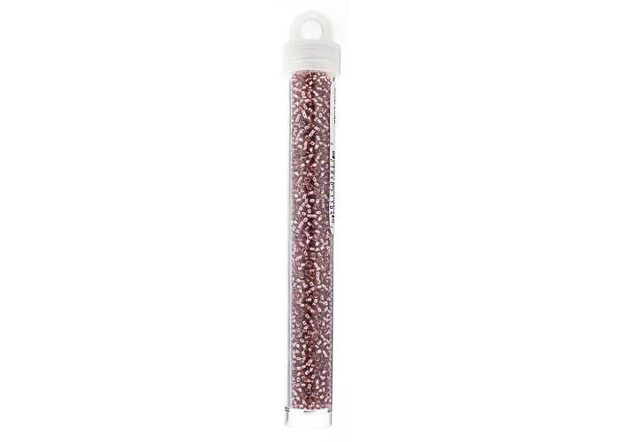 MIYUKI SEED BEAD 11/0 APX.22G SMOKY AMETHYST SILVER LINED
