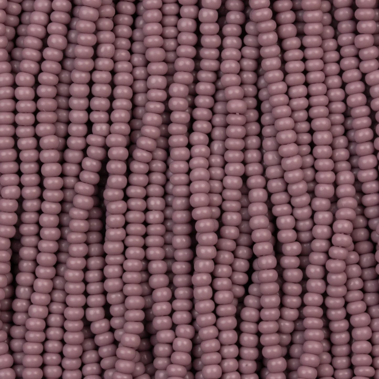 Czech Seed Beads, 11/0 – Opaque Mauve (strung)