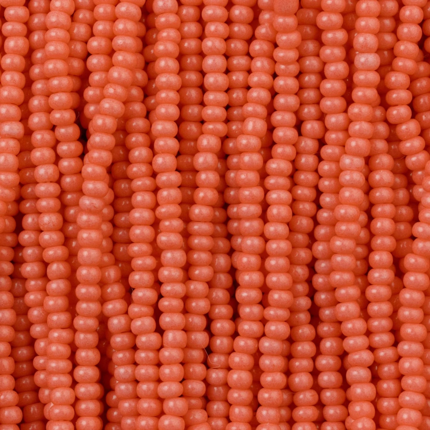 Czech Seed Beads, 11/0 – Opaque Dusty Pink (strung)