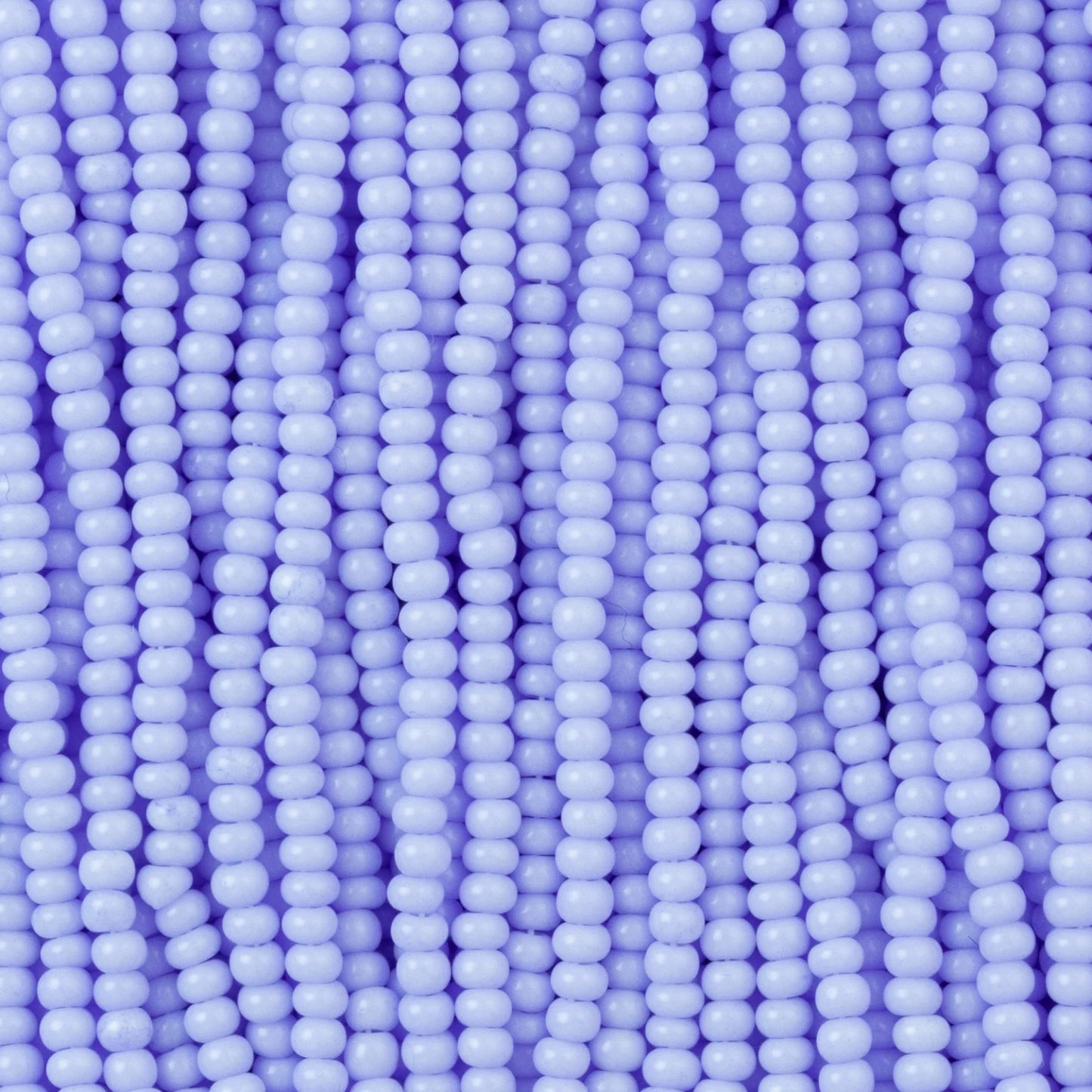 Czech Seed Beads, 11/0 – Solgel Chalk Blue (strung)