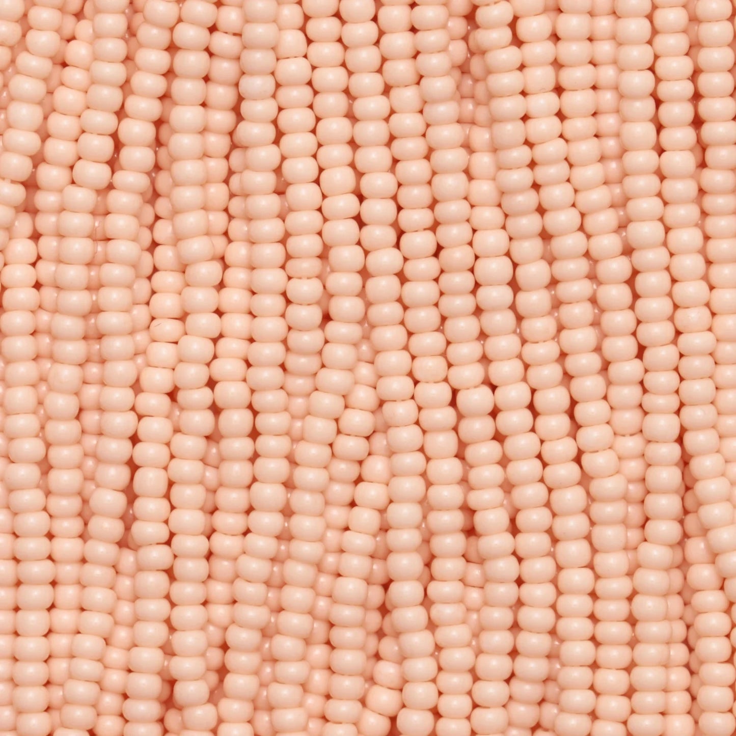 Czech Seed Beads, 11/0 – Solgel Chalk Orange (strung)