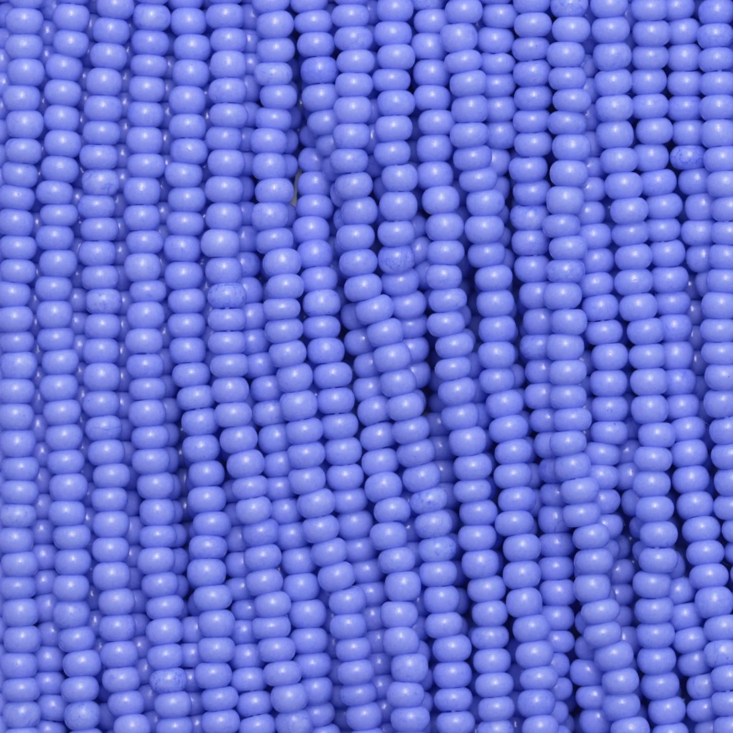 Czech Seed Beads, 11/0 – Solgel Chalk Blue (strung)