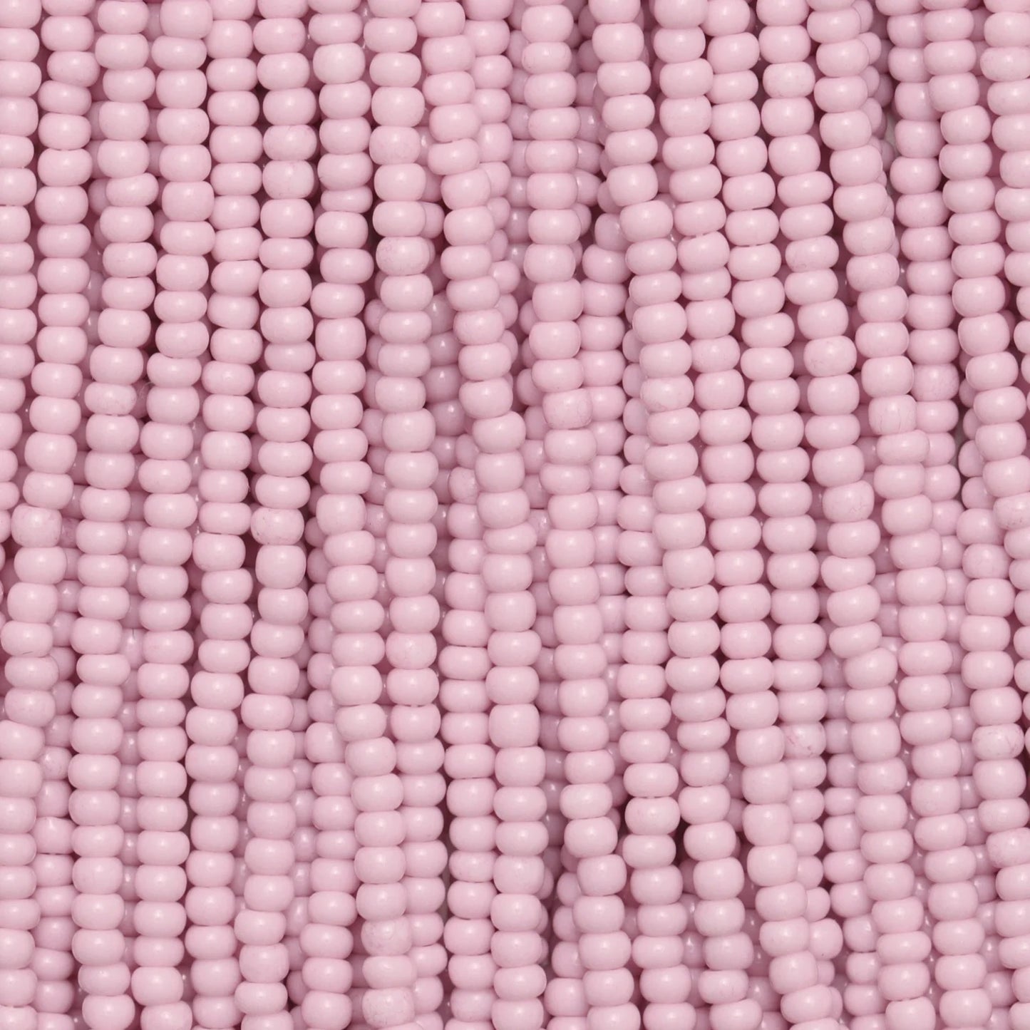 Czech Seed Beads, 11/0 – Solgel Chalk Pink 5 (strung)