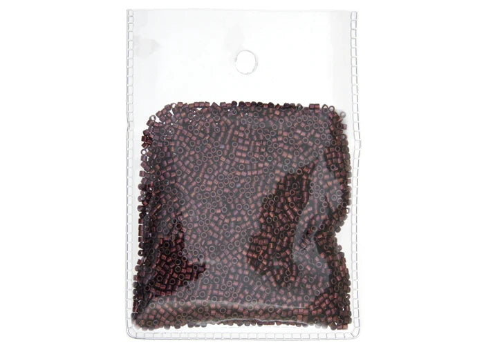 Raspberry Metallic Delica 11/0 DB-12 - Turtle Island Beads And Silver