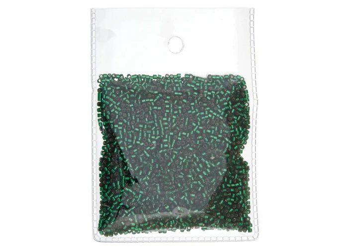 Silverlined Dark Green Delica 11/0 DB-148 - Turtle Island Beads And Silver