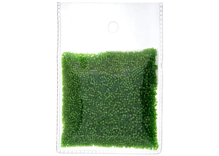 Green Lime Lined-Dyed Delica 11/0 DB-274 - Turtle Island Beads And Silver