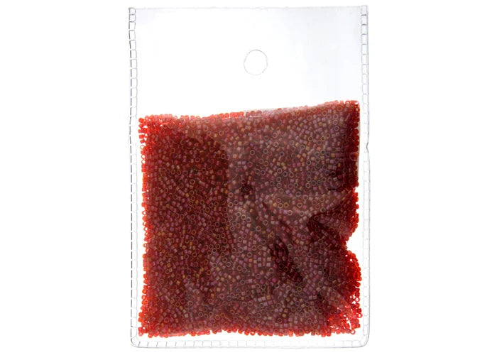 Red Lined-Dyed Delica 11/0 DB-295 - Turtle Island Beads And Silver