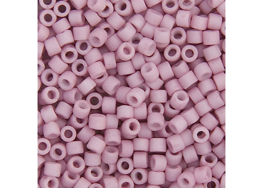 Rose Galvanized Matte Delica 11/0 DB-355 - Turtle Island Beads And Silver