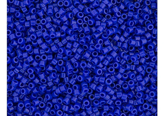 Opaque Cobalt Blue Delica 11/0 DB-726 - Turtle Island Beads And Silver