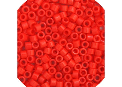 Red Vermillion Delica 11/0 DB-727 - Turtle Island Beads And Silver