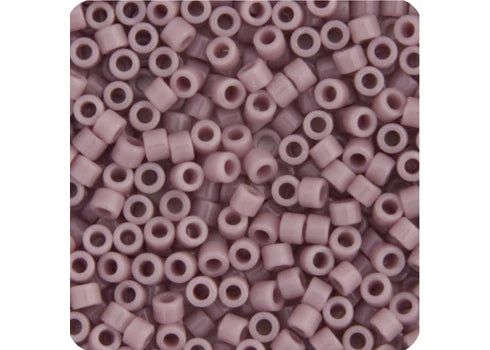 Mauve Opaque Delica 11/0 DB-728 - Turtle Island Beads And Silver
