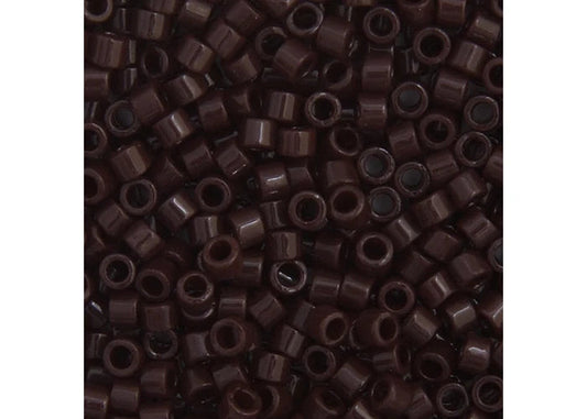 Chocolate Brown Delica 11/0 DB-0734 - Turtle Island Beads And Silver