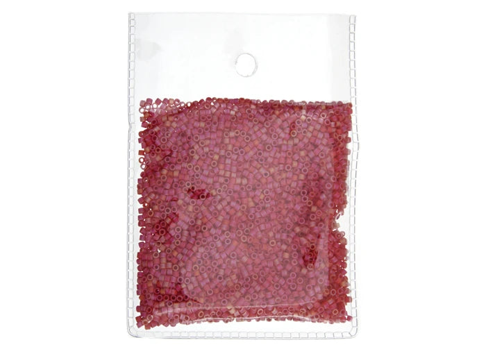 Red Opaque AB Matte Delica 11/0 DB-874 - Turtle Island Beads And Silver