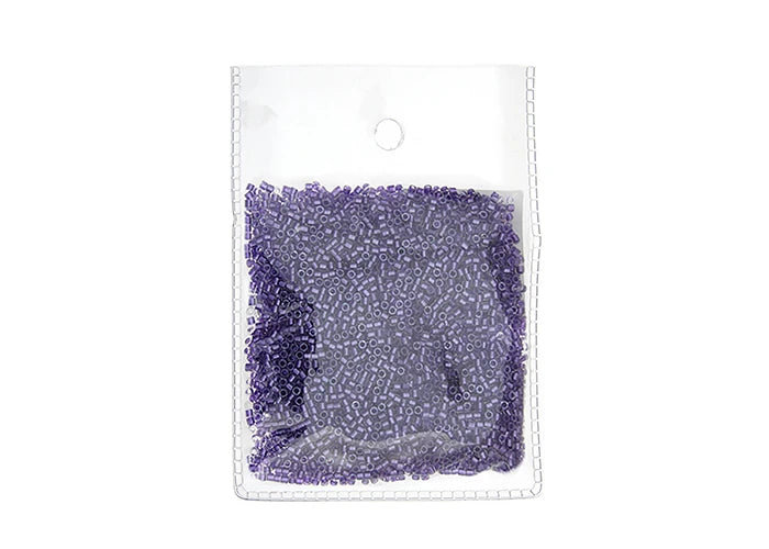 Purple Sparkle Crystal Lined Delica 11/0 DB-0906 - Turtle Island Beads And Silver