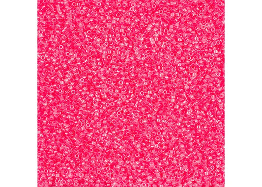 Wild Strawberry Luminous Delica 11/0 DB-2035 - Turtle Island Beads And Silver