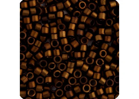 Bronze AB Matte Metallic Gold Delica 11/0 DB-1051 - Turtle Island Beads And Silver