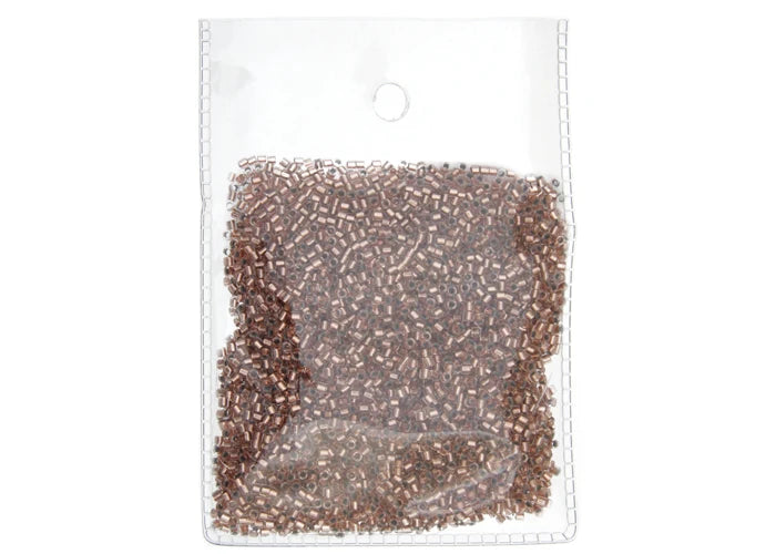 Copper Lined Crystal Delica 11/0 DB-37 - Turtle Island Beads And Silver